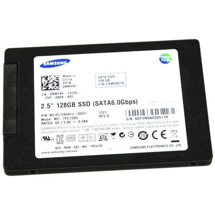 هارد SSD ظرفیت 128 گیگابایت